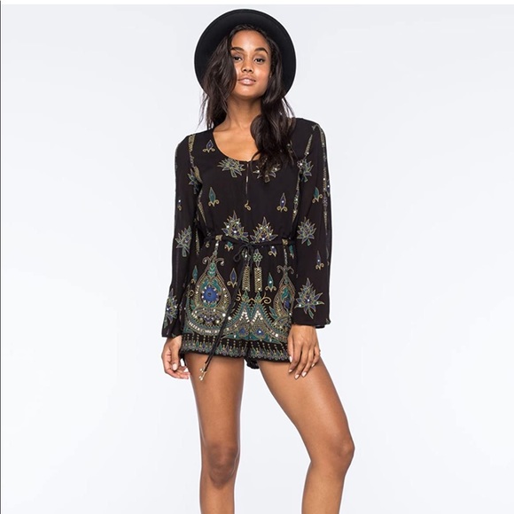 Anna Sui For O'Neill Harmon Beach Romper - Picture 2 of 9